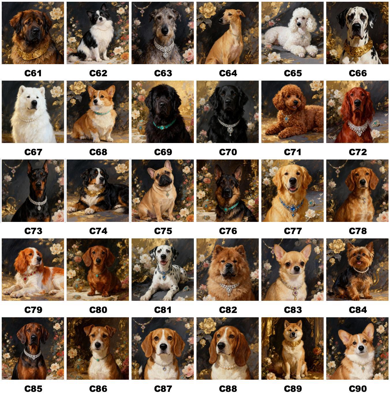 Custom oil painting Portraits Using Pet Photo Personalized Digital pet Portraits Custom dog Painting Portraits Pet Memorial Art