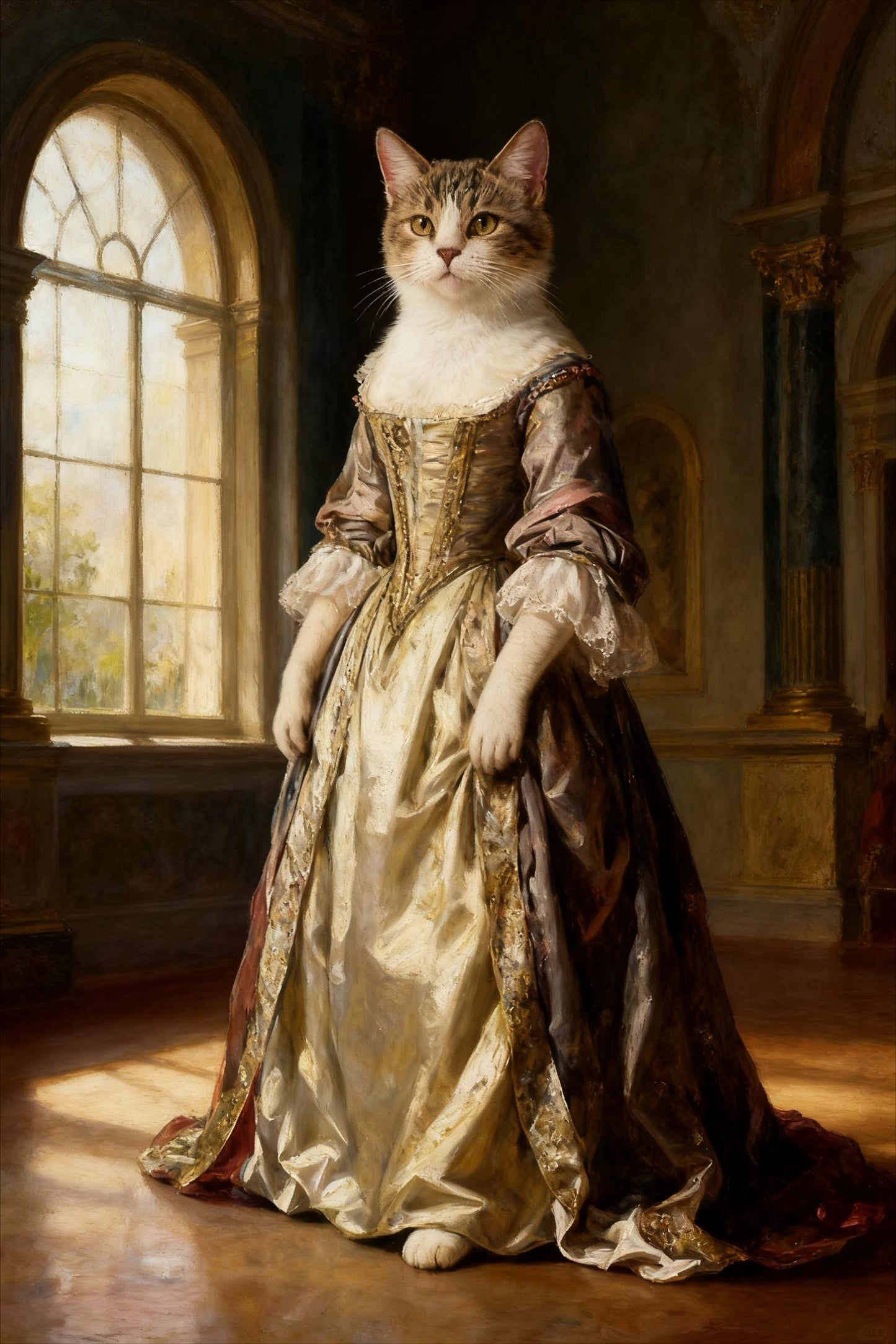 Custom Pet Portrait: Renaissance Lawyer Pet Art (Digital Download)