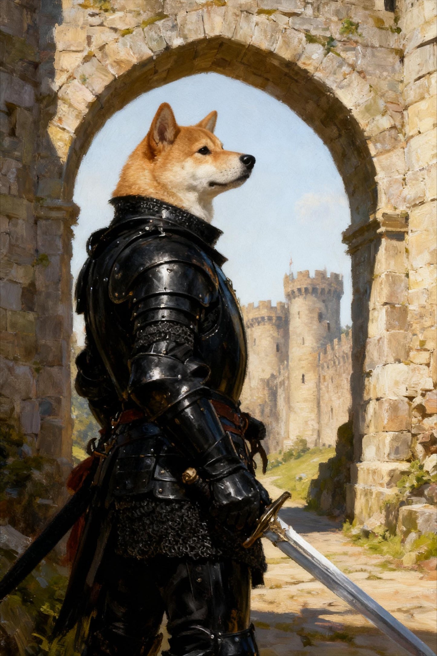 Custom Pet Portrait: Renaissance Lawyer Pet Art (Digital Download)