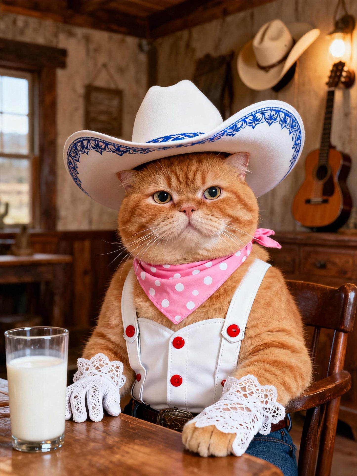 Midjourney Prompts: Cowboy-style Oil Painting Pet Portraits (PDF Guide)Personalized Gift for your pet