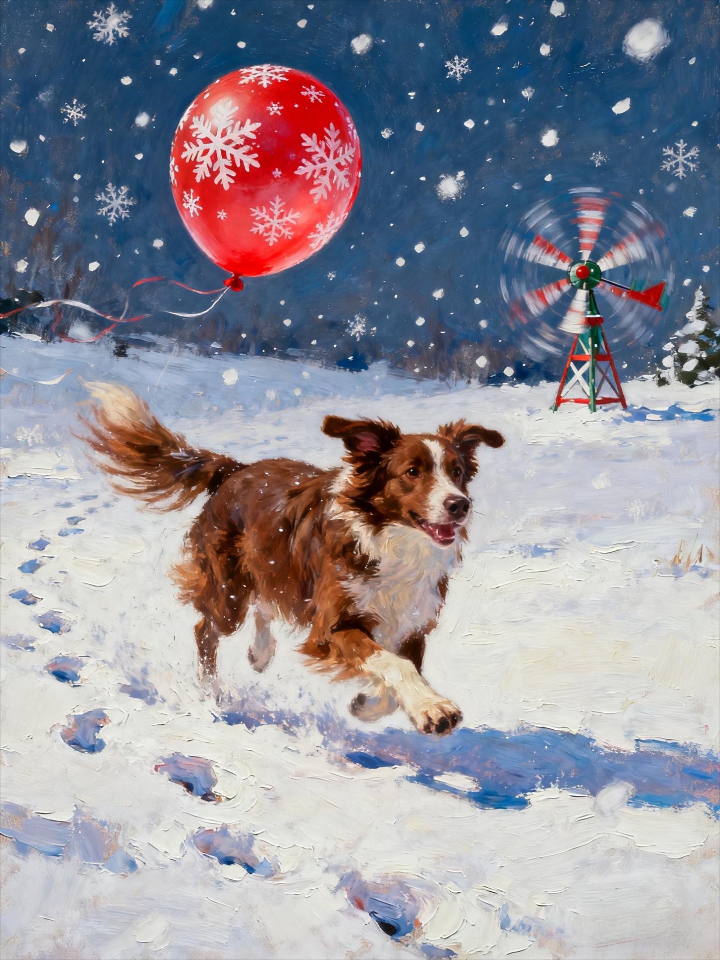 Christmas Pet Portrait Midjourney Prompts: AI Animal Art (PDF)