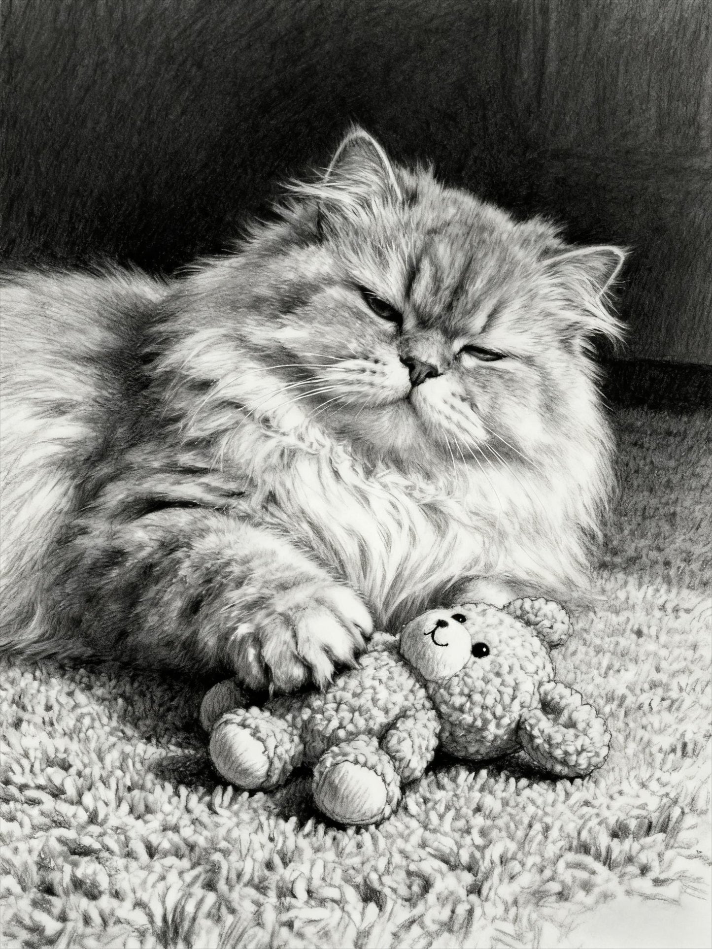 Midjourney Pet Portrait Prompts: 28 Sketch Painting Styles (PDF Guide)