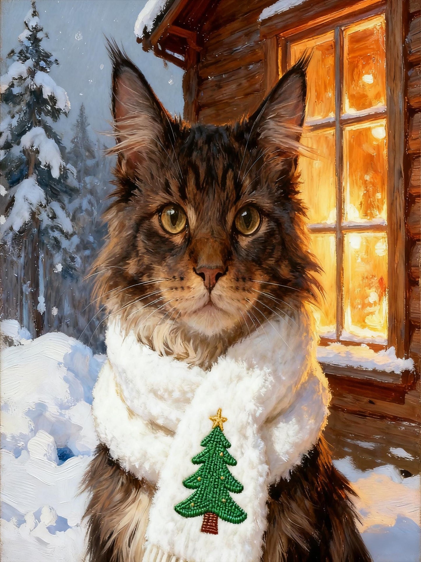 Christmas Pet Portrait Midjourney Prompts: AI Animal Art (PDF)