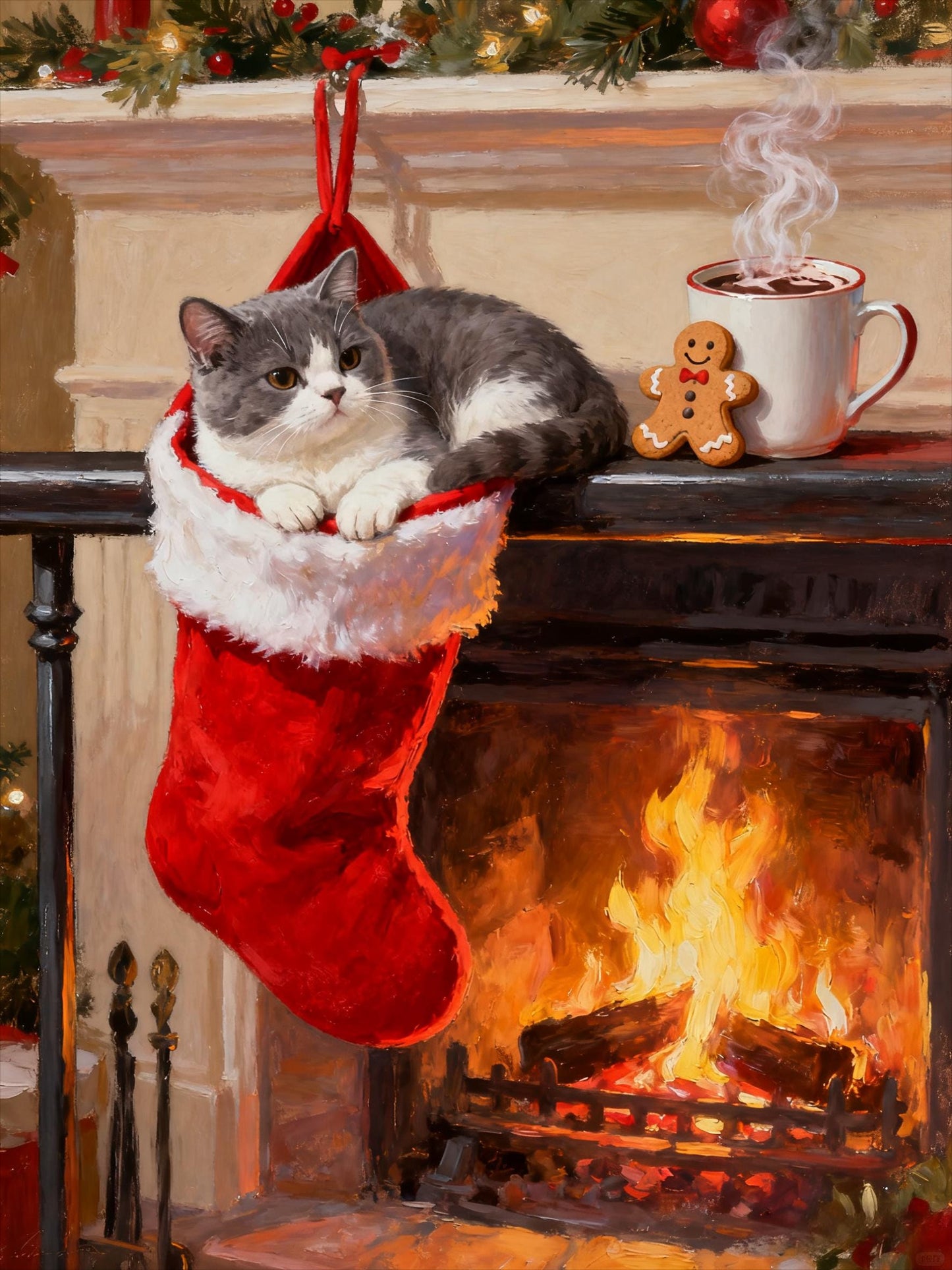 Christmas Pet Portrait Midjourney Prompts: AI Animal Art (PDF)