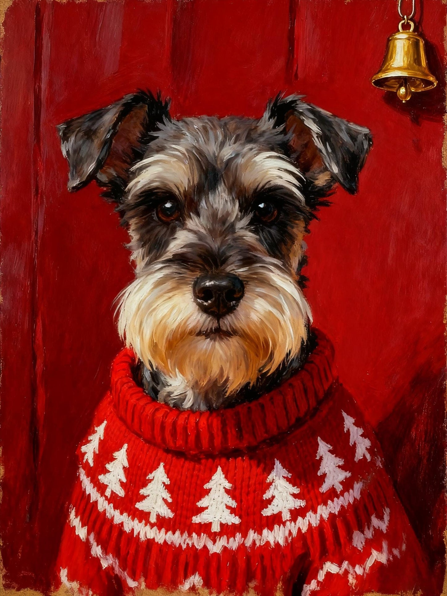Christmas Pet Portrait Midjourney Prompts: AI Animal Art (PDF)