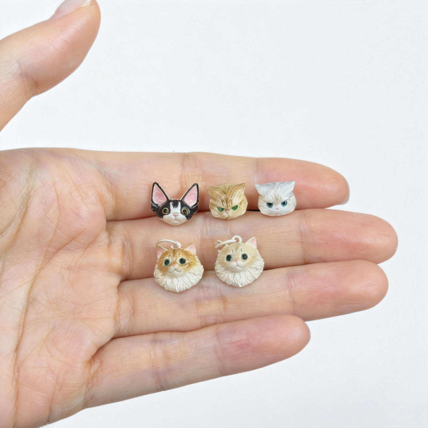 Custom Pet Portrait Necklace Handmade Pendant 99 Sterling Silver Chain Personalized Pet Memorial gift for pet lover