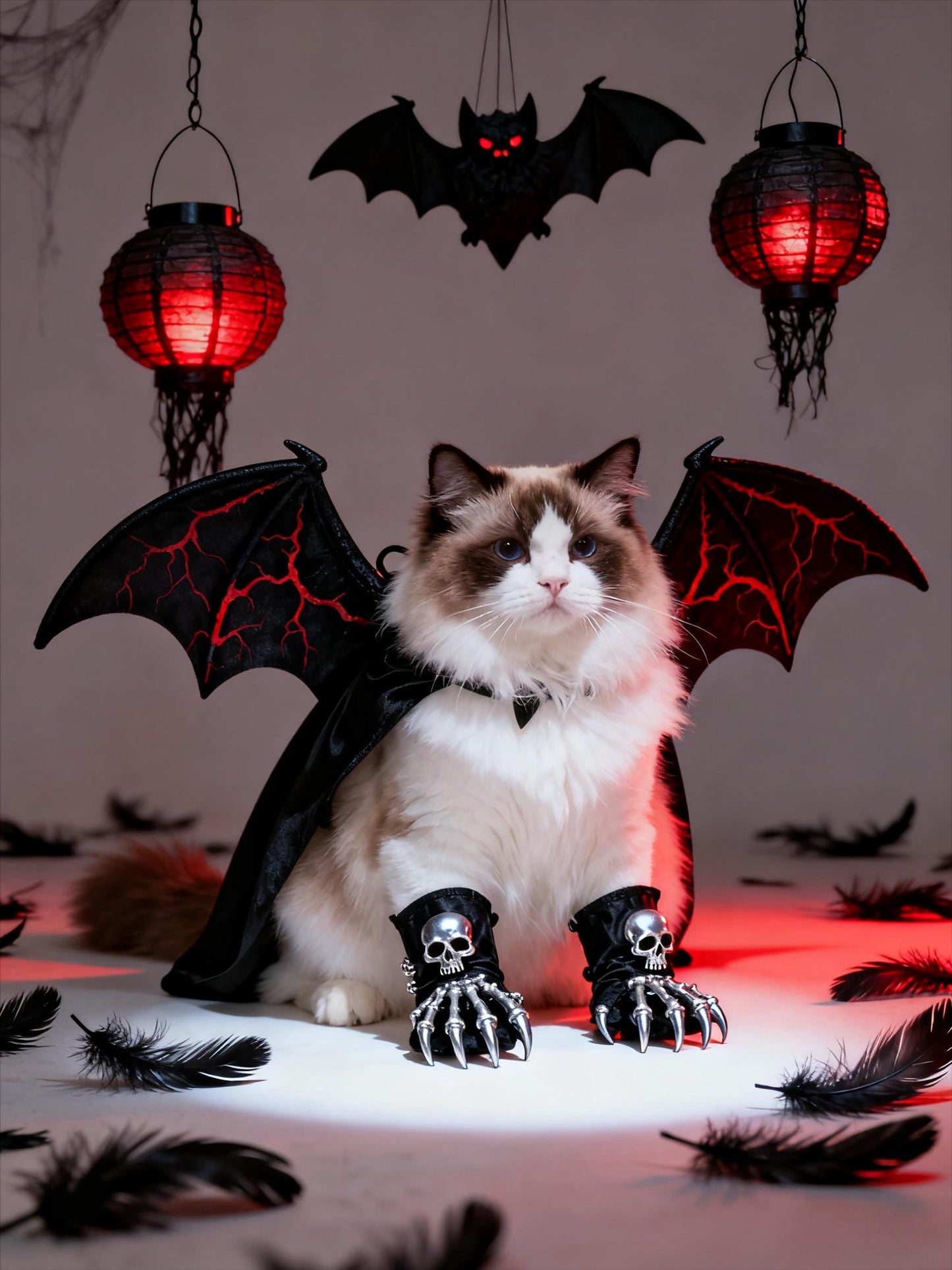 2025 Halloween Pet Portrait: Personalized Digital Art Gift (Digital Download)