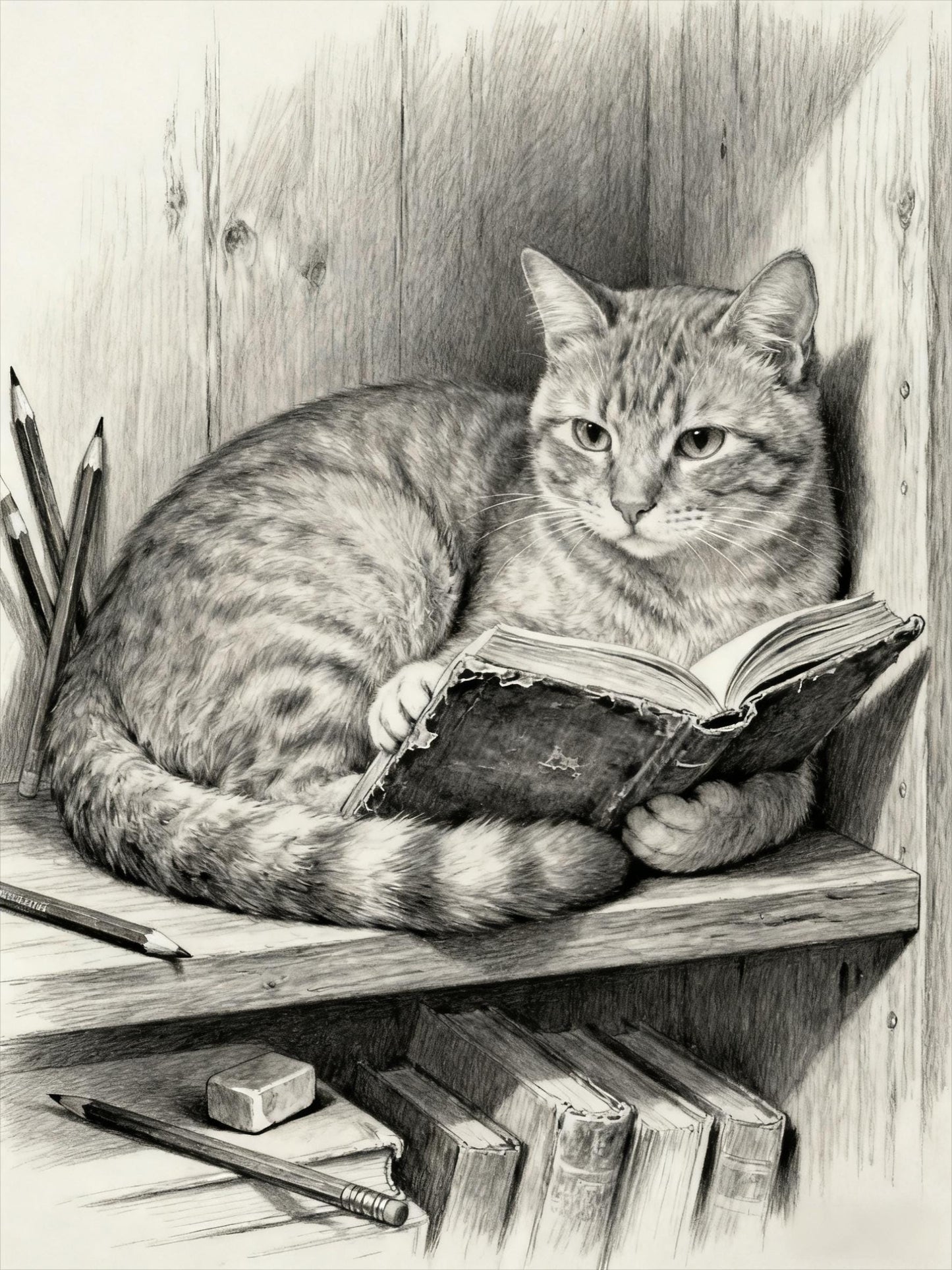 Midjourney Pet Portrait Prompts: 28 Sketch Painting Styles (PDF Guide)
