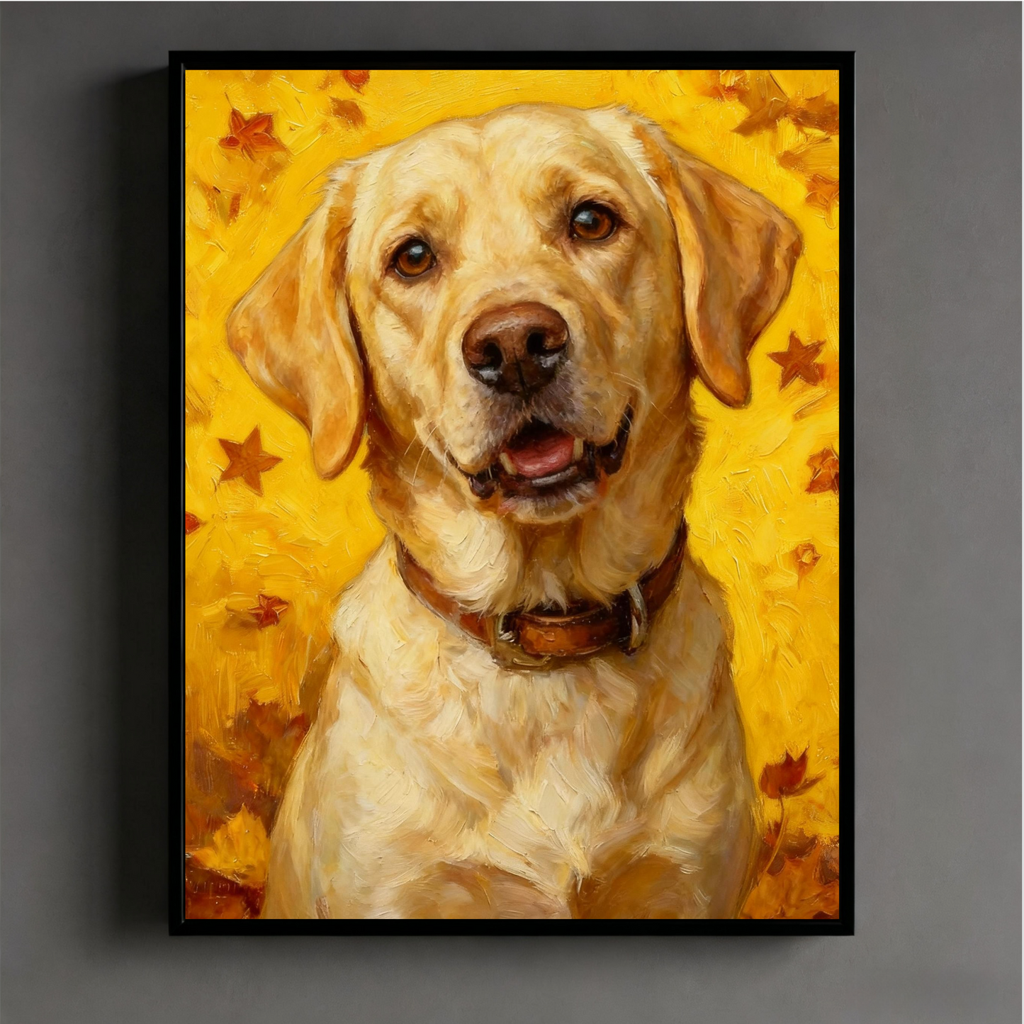 Custom pet Portrait maple leaf  Personalized Gift for her(From Your Photo) | Ready in 24H!&nbsp;