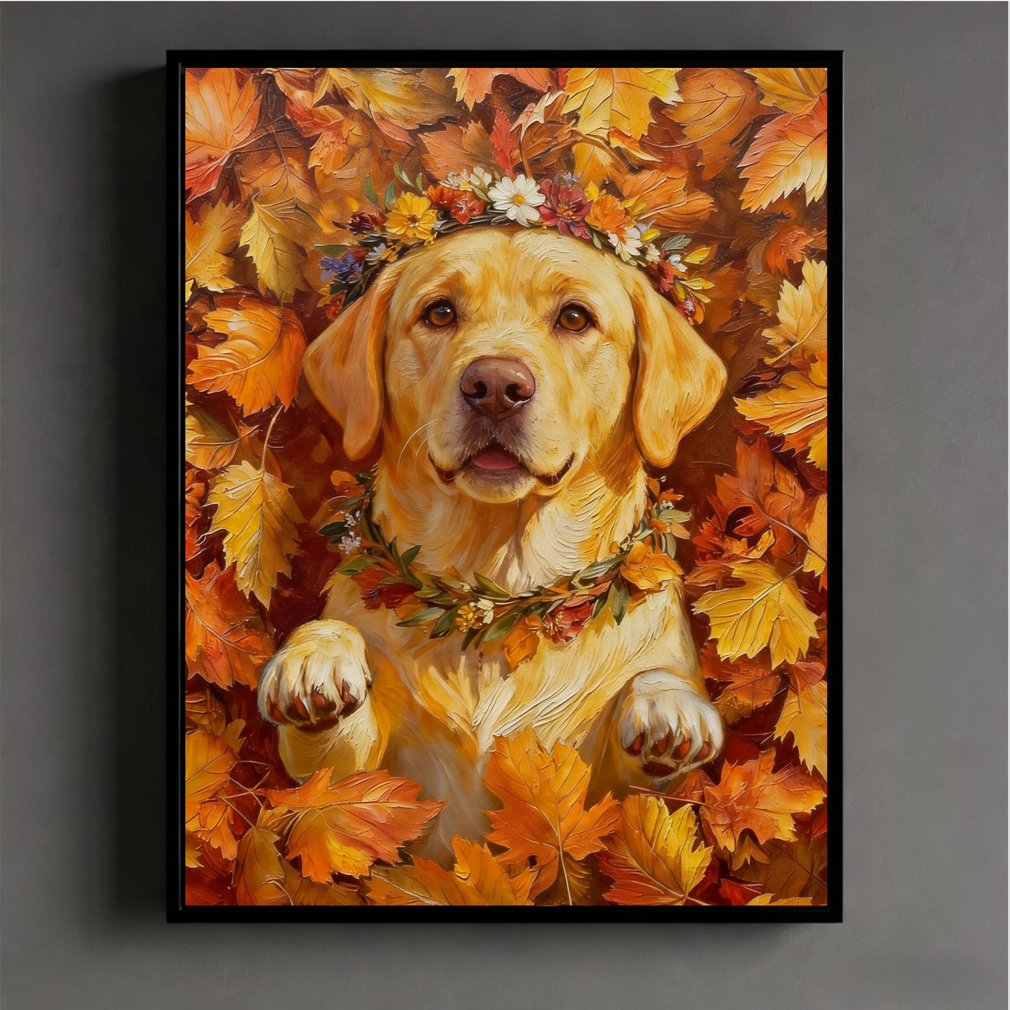 Custom pet Portrait maple leaf  Personalized Gift for her(From Your Photo) | Ready in 24H!&nbsp;