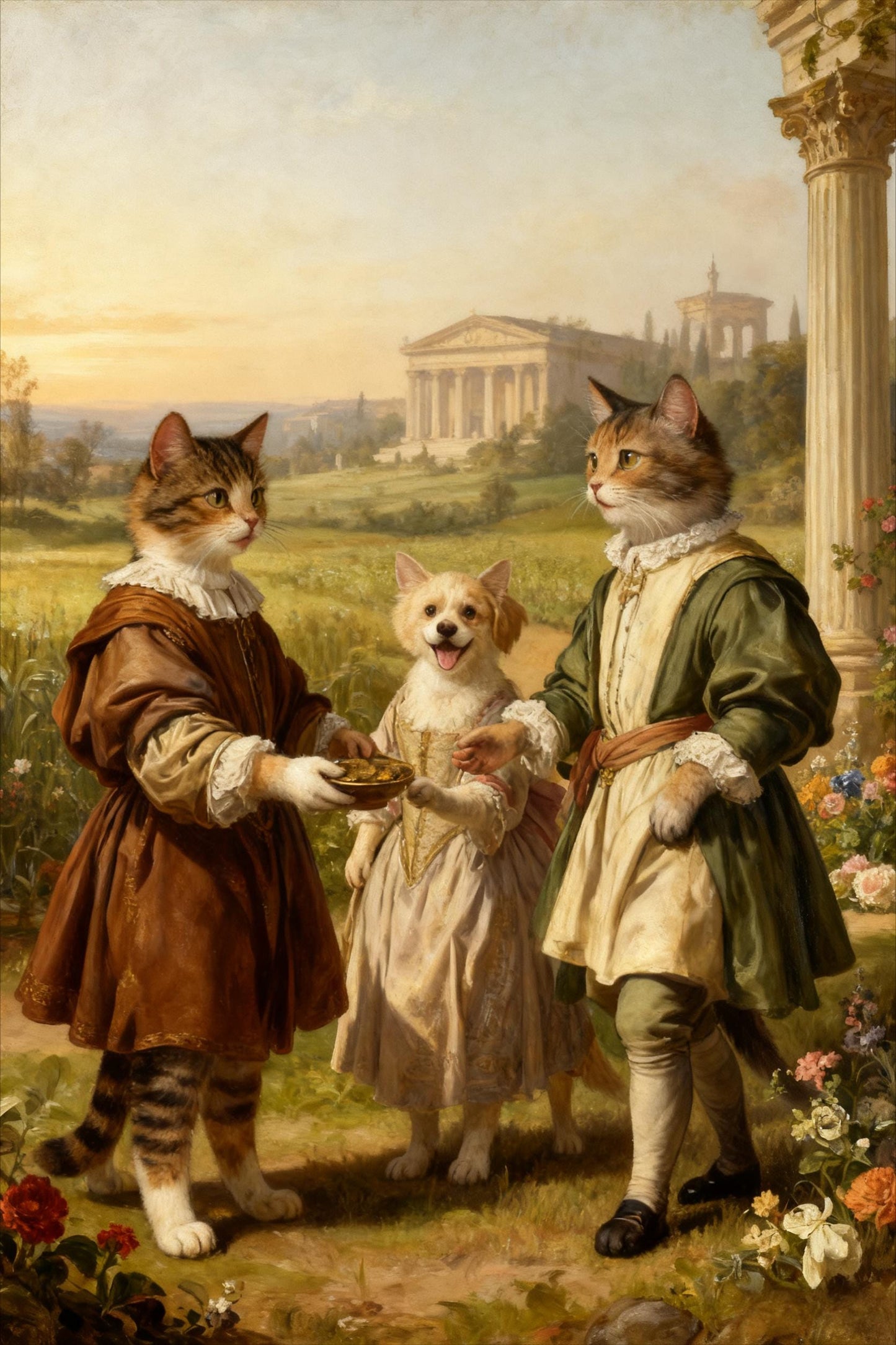 Midjourney Prompts: Famous Oil Painting Pet Portraits (PDF Guide)Personalized Gift for your pet